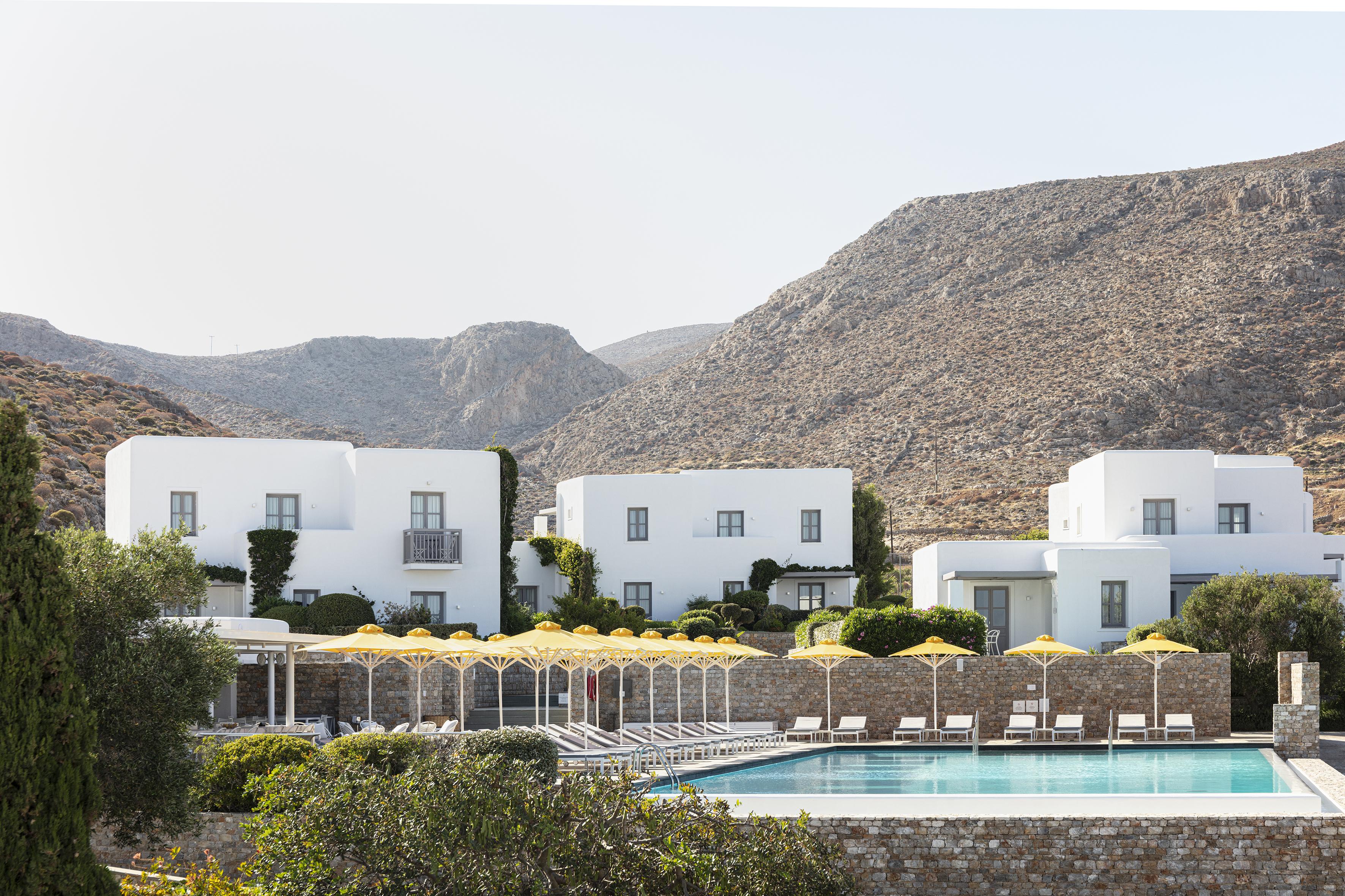 ホテル Anemi Folegandros カラボスタシス エクステリア 写真